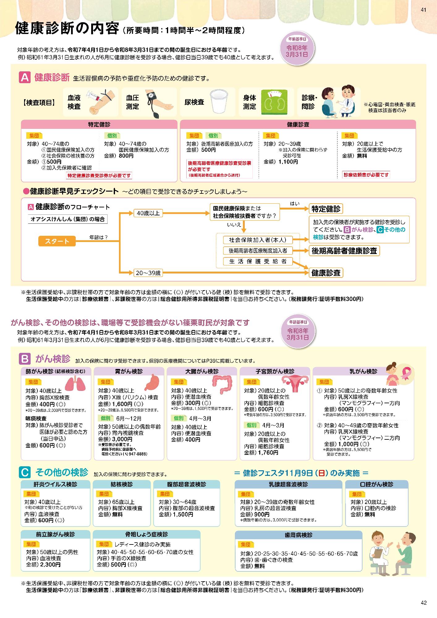 健康カレンダー画像P41・P42