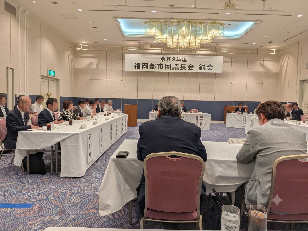 福岡都市圏議長会総会の写真