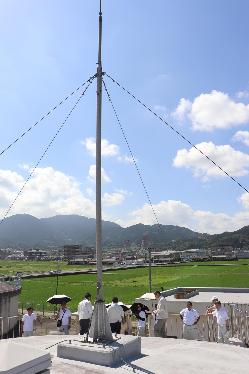 第2浄水場1号配水池外避雷針更新工事2